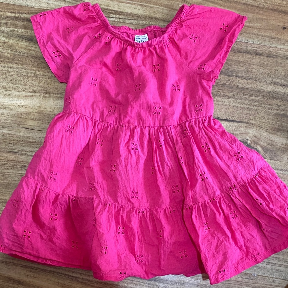 Carter's Fuchsia Toddler Dress